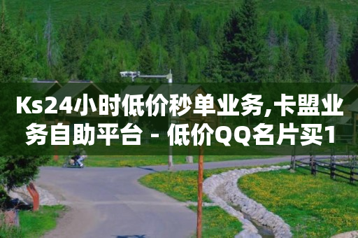 Ks24小时低价秒单业务,卡盟业务自助平台 - 低价QQ名片买1000万个赞 - QQ个性赞一块10000个