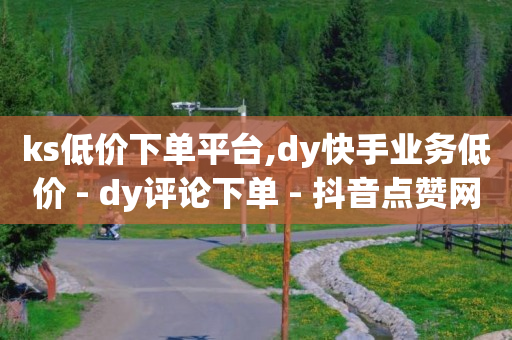 ks低价下单平台,dy快手业务低价 - dy评论下单 - 抖音点赞网址最低秒到账