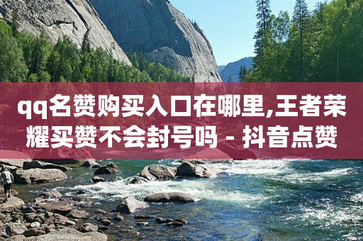 qq名赞购买入口在哪里,王者荣耀买赞不会封号吗 - 抖音点赞3条是诈骗吗 - 自助平台业务下单真人