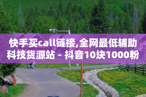 快手买call链接,全网最低辅助科技货源站 - 抖音10块1000粉 - 抖音快手业务网站