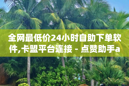 全网最低价24小时自助下单软件,卡盟平台连接 - 点赞助手app下载 - 黑客教你看好友qq空间