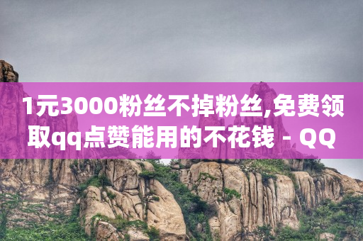 1元3000粉丝不掉粉丝,免费领取qq点赞能用的不花钱 - QQ秒赞神器下载安装 - dy业务自动下单网站