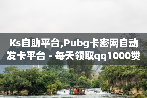 Ks自助平台,Pubg卡密网自动发卡平台 - 每天领取qq1000赞 - 卡盟商城