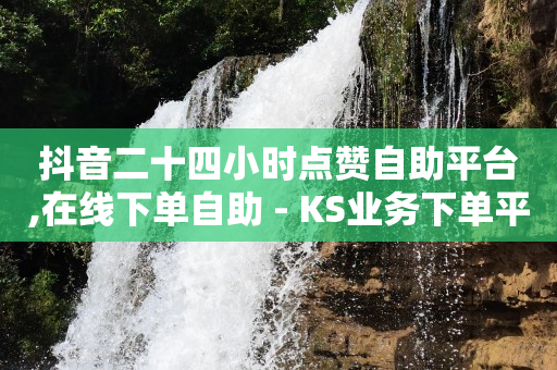 抖音二十四小时点赞自助平台,在线下单自助 - KS业务下单平台最新 - Ks真人点赞