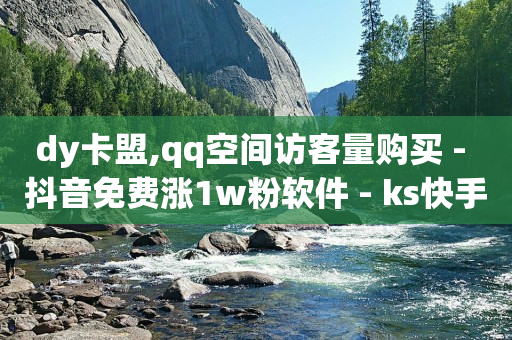 dy卡盟,qq空间访客量购买 - 抖音免费涨1w粉软件 - ks快手