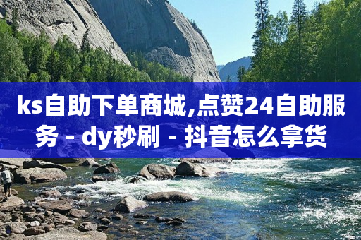 ks自助下单商城,点赞24自助服务 - dy秒刷 - 抖音怎么拿货