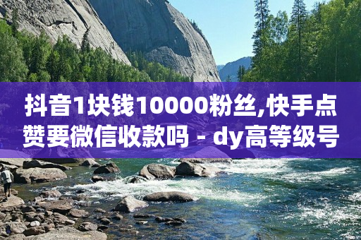 抖音1块钱10000粉丝,快手点赞要微信收款吗 - dy高等级号多少钱 - 卡盟刷网课大学生网课专用区