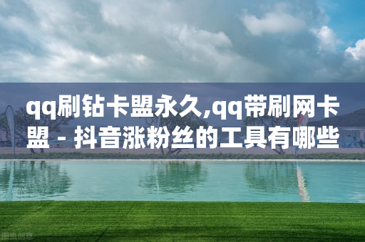 qq刷钻卡盟永久,qq带刷网卡盟 - 抖音涨粉丝的工具有哪些 - 178云网络售卡平台