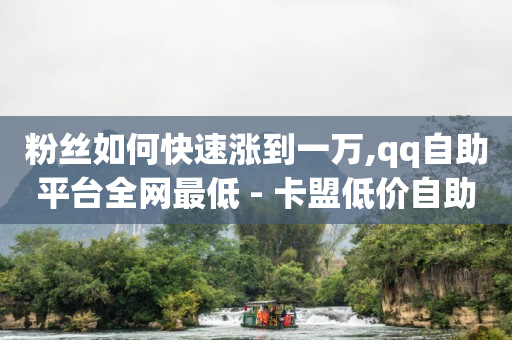 粉丝如何快速涨到一万,qq自助平台全网最低 - 卡盟低价自助下单科技 - 拼多多上粉丝是怎么来的