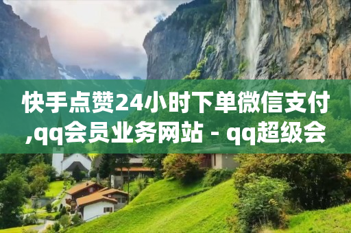 快手点赞24小时下单微信支付,qq会员业务网站 - qq超级会员充值 - qq下单业务