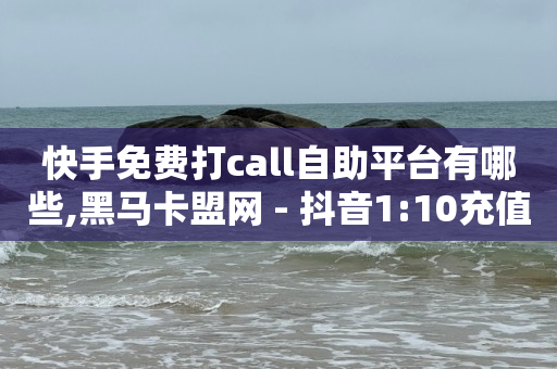 快手免费打call自助平台有哪些,黑马卡盟网 - 抖音1:10充值链接 - 抖音怎么进行身份认证