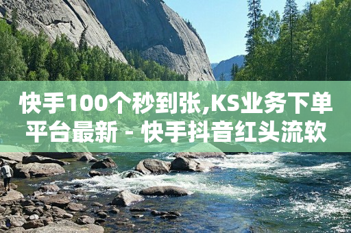 快手100个秒到张,KS业务下单平台最新 - 快手抖音红头流软件 - 快手打call怎么买