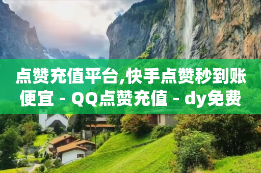 点赞充值平台,快手点赞秒到账便宜 - QQ点赞充值 - dy免费24小时下单网站最新版